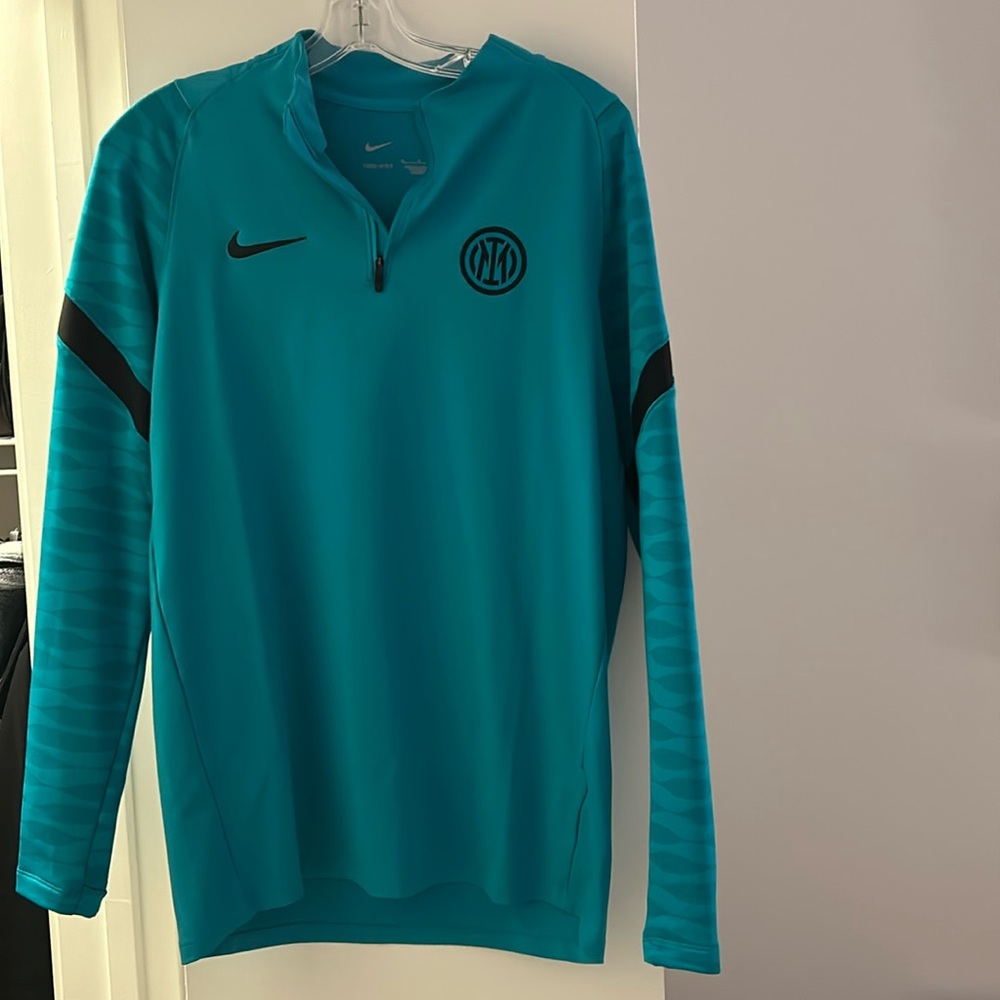 Inter Milan Half Zip Nike Dri-Fit Long Sleeve